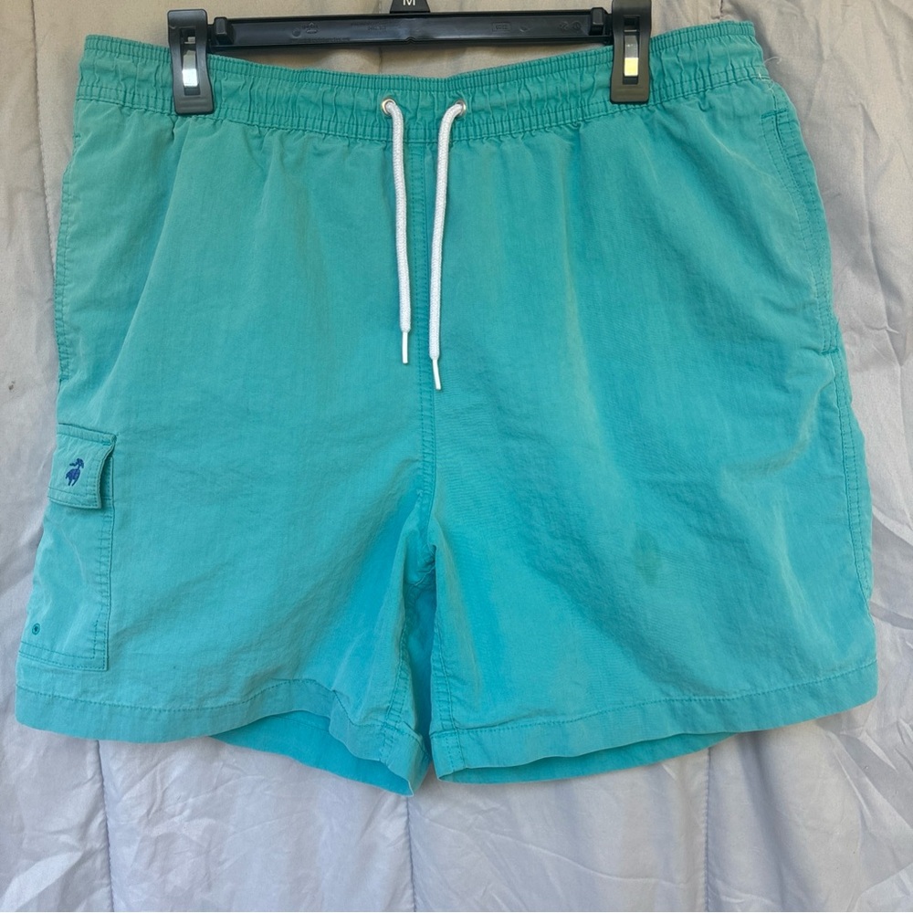 Brooks Brothers Turquoise Swim Shorts